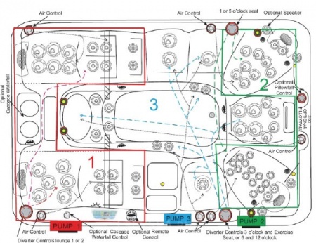 Спа бассейн Artesian Spas Bimini