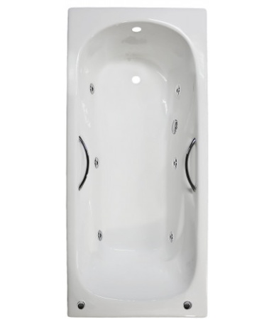 Ванна Goldman Donni 170x75 с гидромассажем