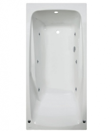 Ванна Jacob Delafon Repos 180x85 (без ручек) с гидромассажем